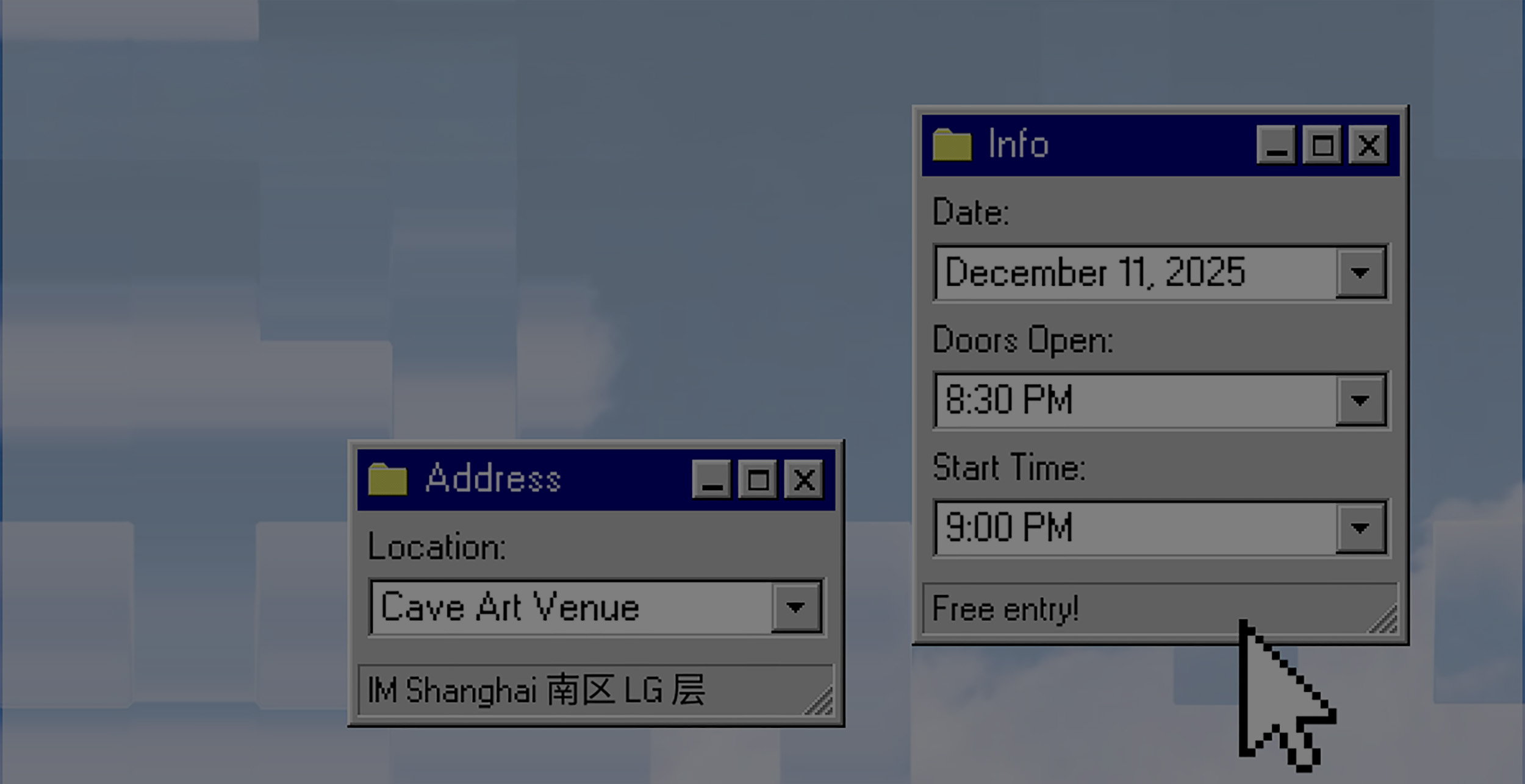 A woman placing her hand at the interactive installation.