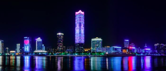 Students Light Up the Shanghai Skyline