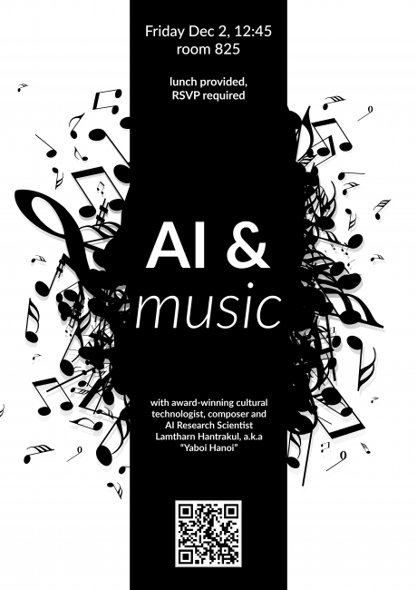 AI & music poster