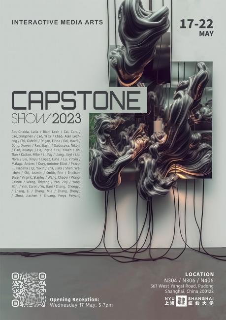 IMA Capstone Show 2023 poster