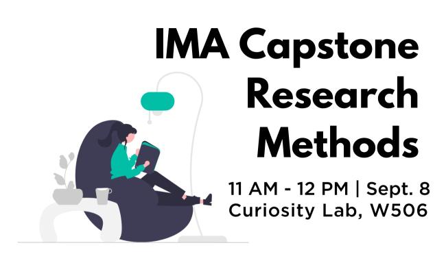 IMA Capstone Research Methods poster