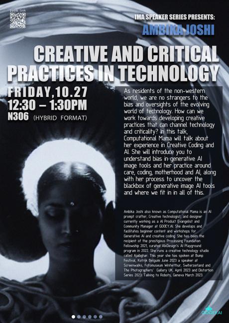 Creative and Critical Practices in Technology poster