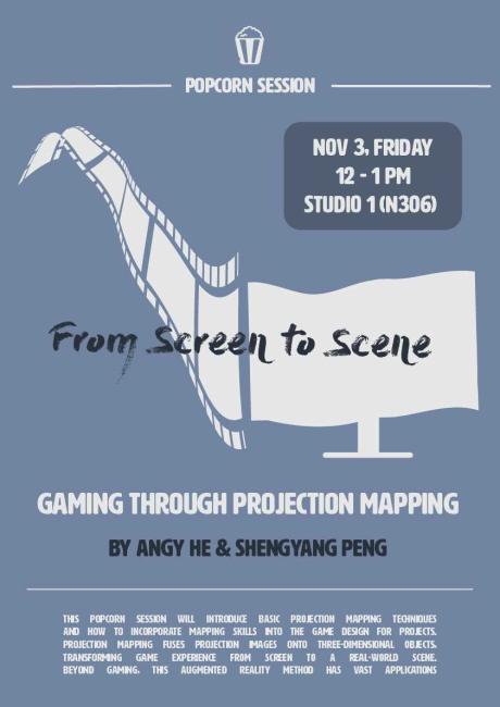Popcorn Session: From Scene to Screen poster