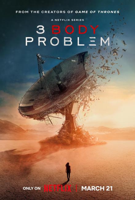 Netflix's 3 Body Problem poster