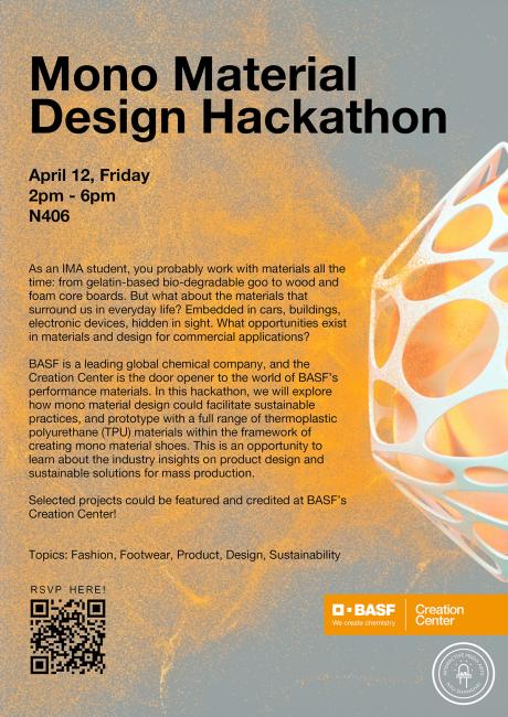 BASF Mono Material Design Hackathon poster