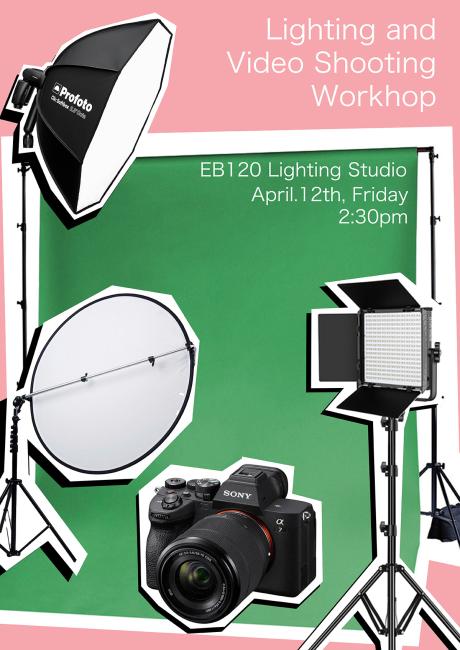 Lighting and Video Shooting Workshop poster