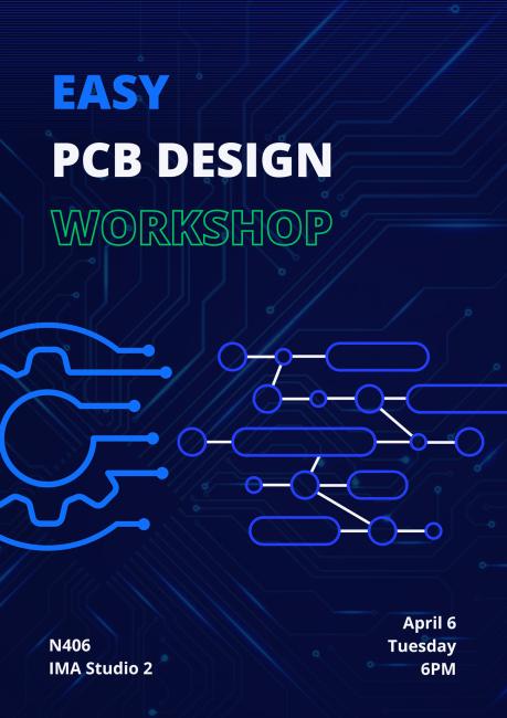 Easy PCB Design Workshop poster