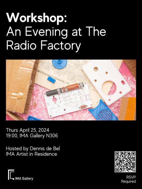 IMAG009 Workshop: An Evening at The Radio Factory poster