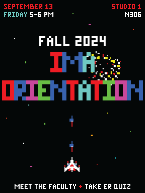 2024 Fall IMA Orientation poster