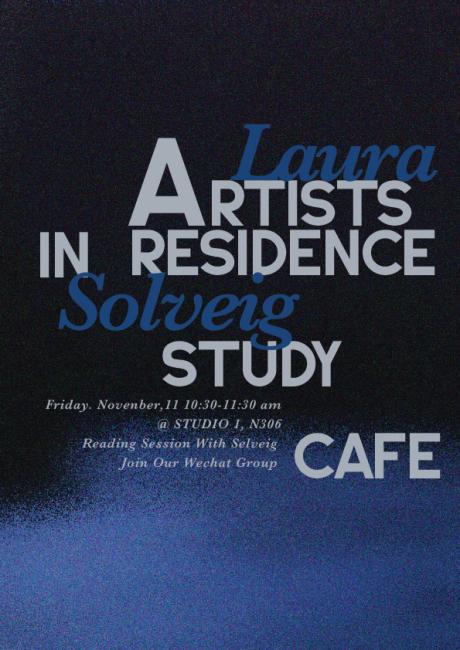 Artists in Residence Study Cafe poster
