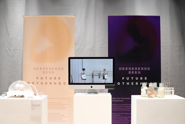 The Choreographer is dancing.