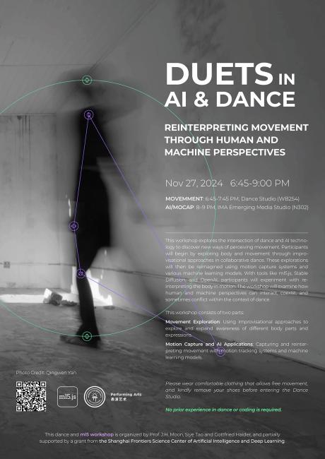 Duets in AI and Dance poster