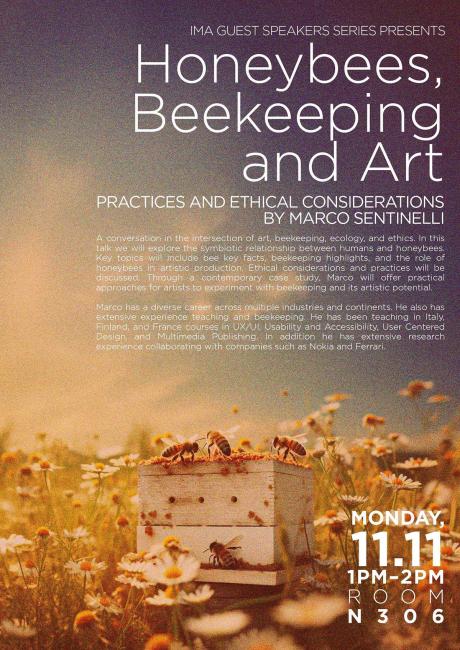 Honeybees, Beekeeping and Art poster