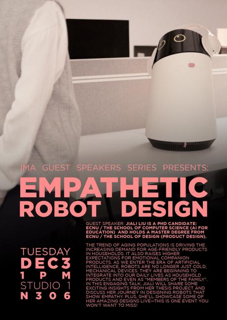Empathetic Robot Design poster