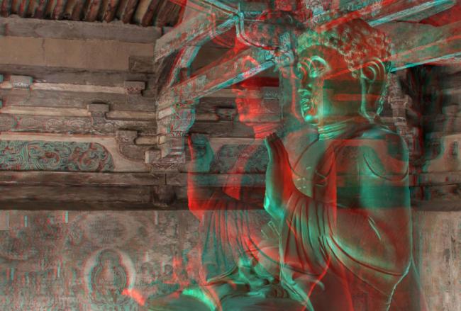 Digitized image of Buddha