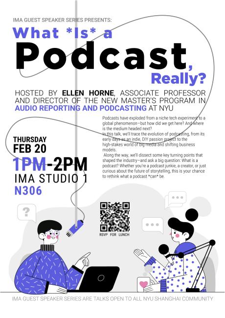 What is a Podcast, Really poster