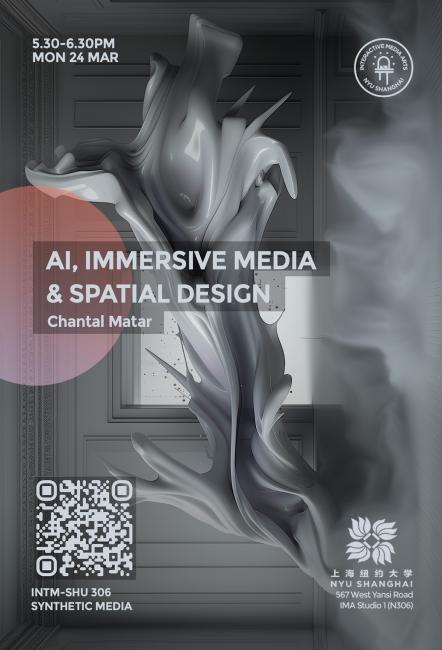 Synthetic Media Guest Talk: AI, Immersive Media & Spatial Design poster