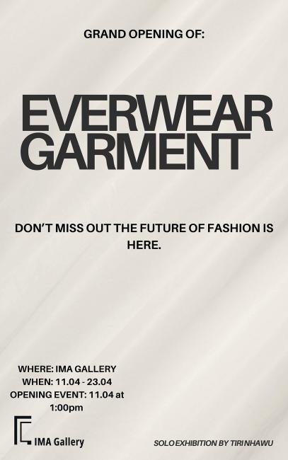 The Everwear Garment poster