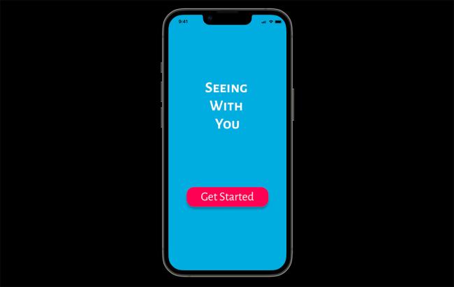 Starting page for app.