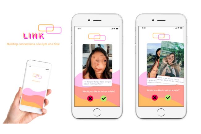 Link application design layout