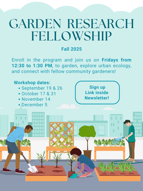 Garden Research Fellowship poster