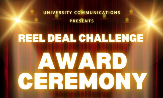Reel Deal Challenge Screening and Awards Ceremony poster