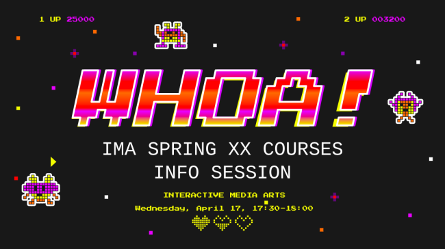 IMA Fall 25 course info session