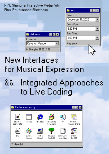 NIME && Integrated Approaches to Live Coding poster