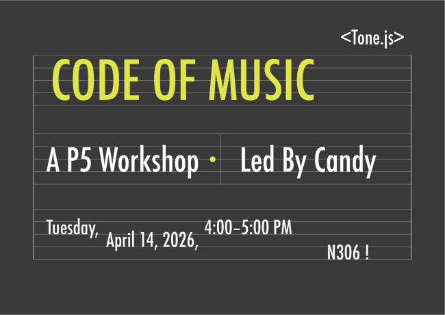 P5 Code of Music poster