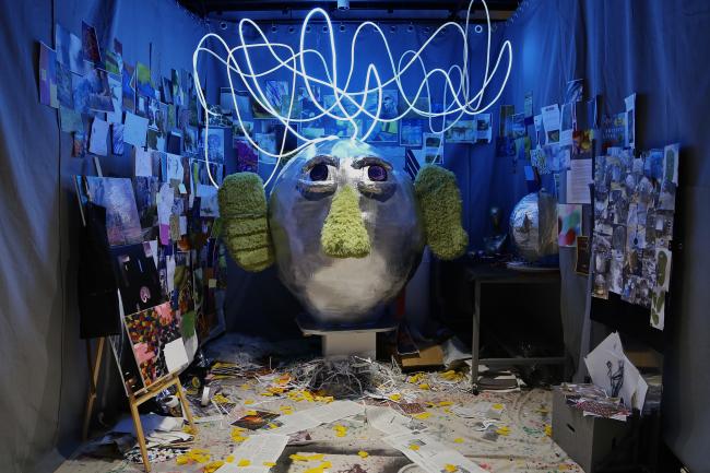 The Studio (2026), mixed-media installation.